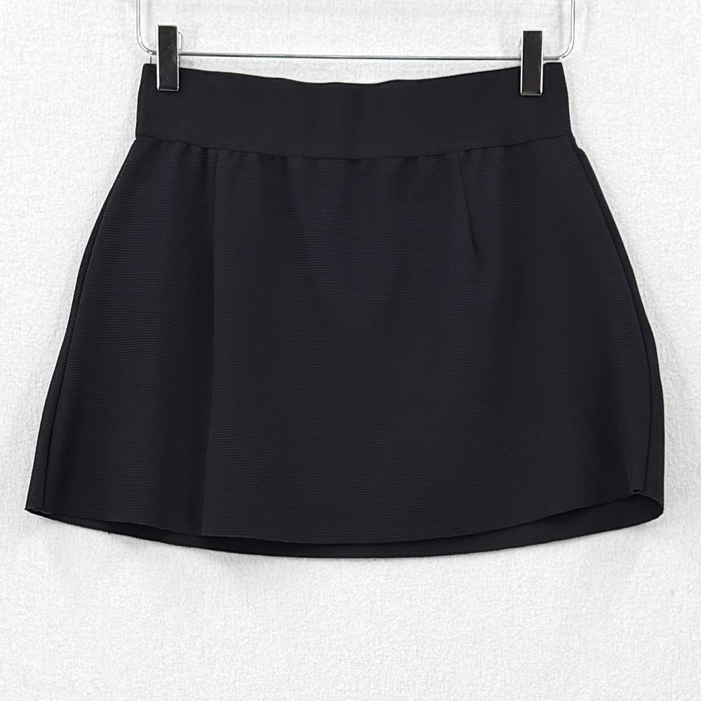 VIEUX JEU Giselle Skirt Women Large Black Athletic Sportswear Mini Skort - Picture 6 of 12